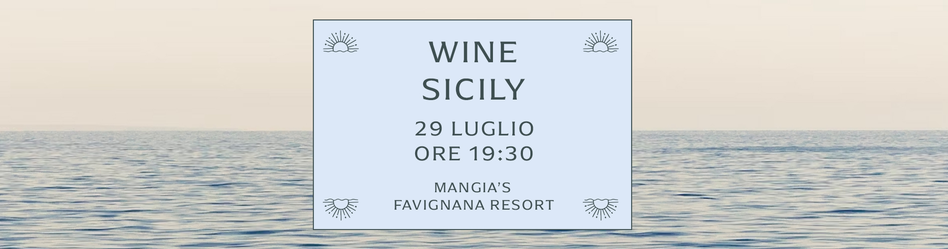 Wine Sicily Favignana